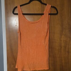 Torrid Acid Wash Peplum Tank